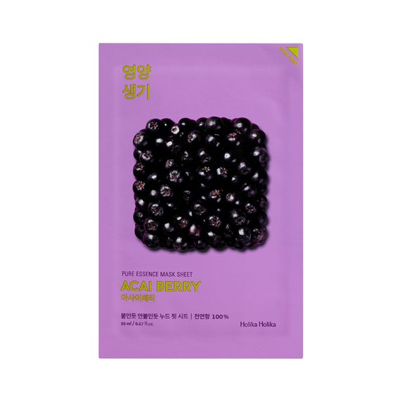 Holika Holika Pure Essence Mask Sheet - Acaiberry 23ml