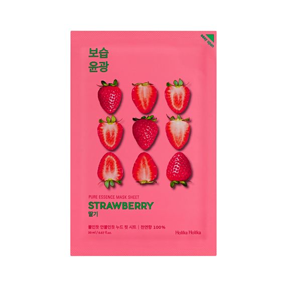 Holika Holika Pure Essence Mask Sheet - Strawberry 23ml
