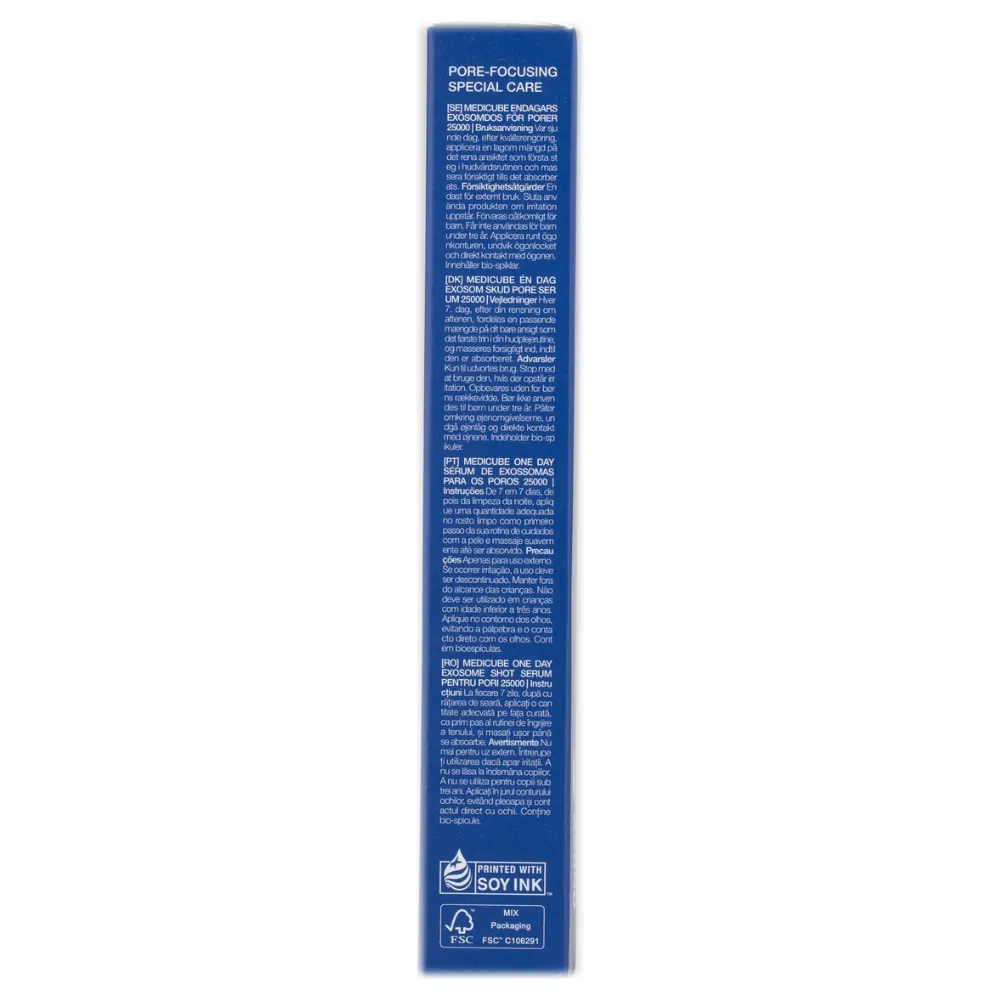 Medicube One Day Exosome Shot Pore Serum 25000 13ml