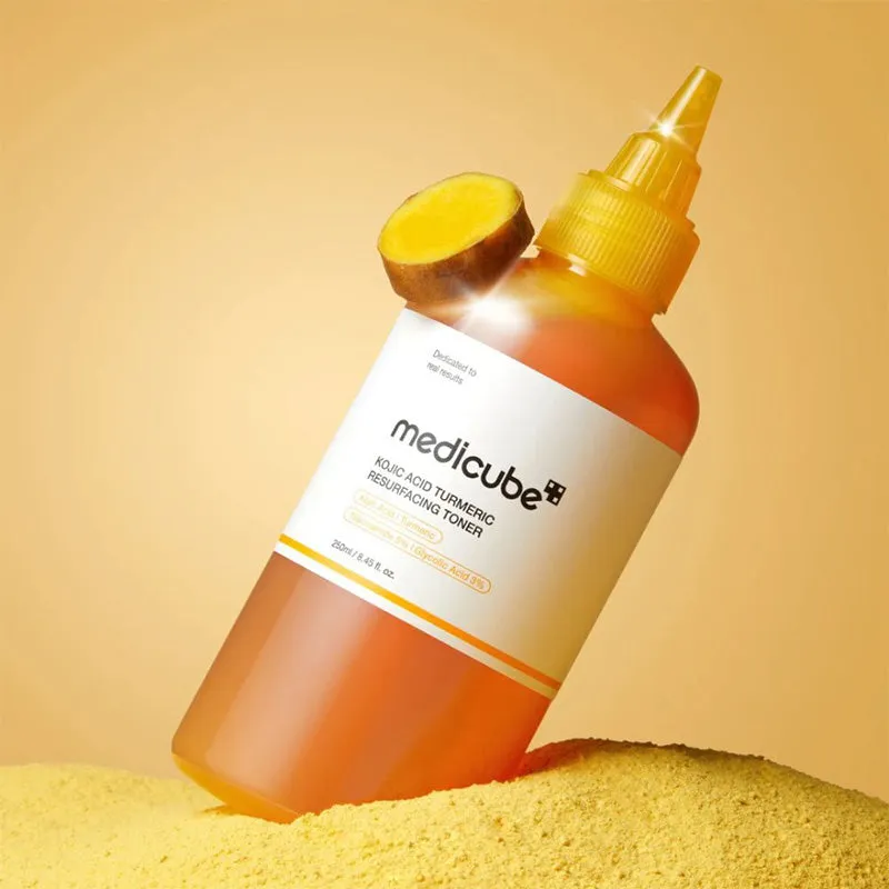 Medicube Kojic Acid Turmeric Resurfacing Toner 250ml