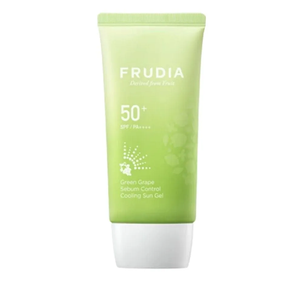 FRUDIA Green Grape Sebum Control Cooling Sun Gel SPF50+ PA++++ 50g