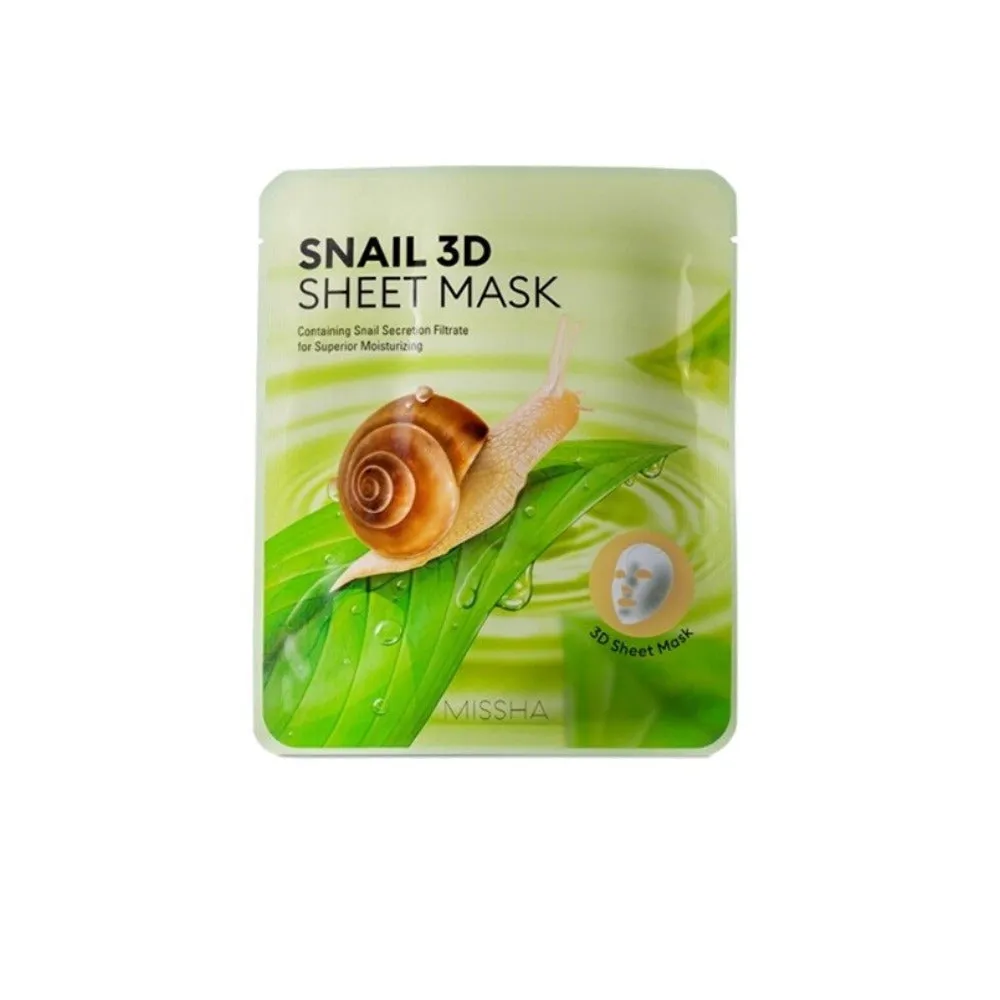 MISSHA Snail 3D Sheet Mask 23g