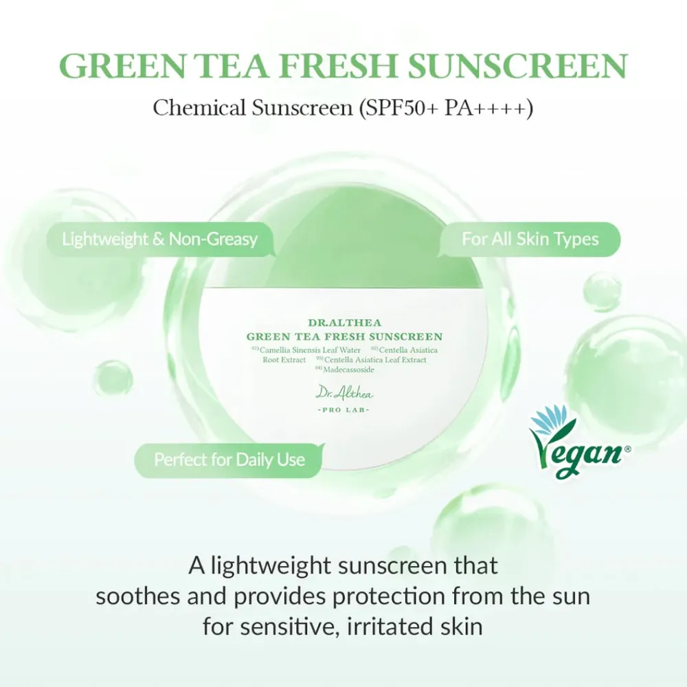 Dr. Althea Green Tea Fresh Sunscreen 45ml