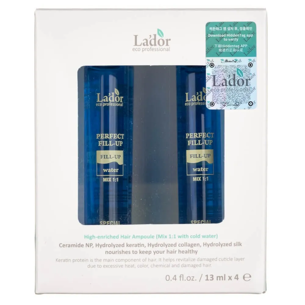LADOR Perfect Hair Fill-Up 4x13ml