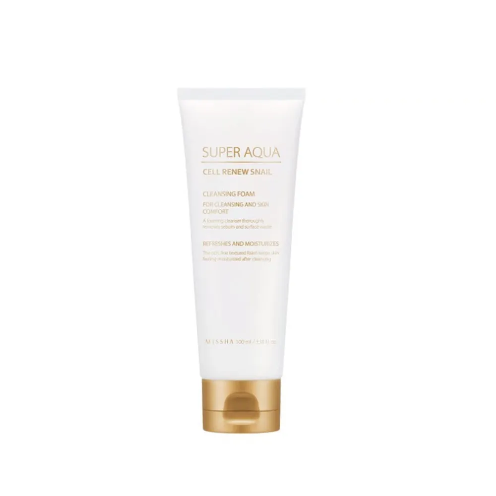 MISSHA Super Aqua Cell Renew Snail Cleansing Foam 100ml
