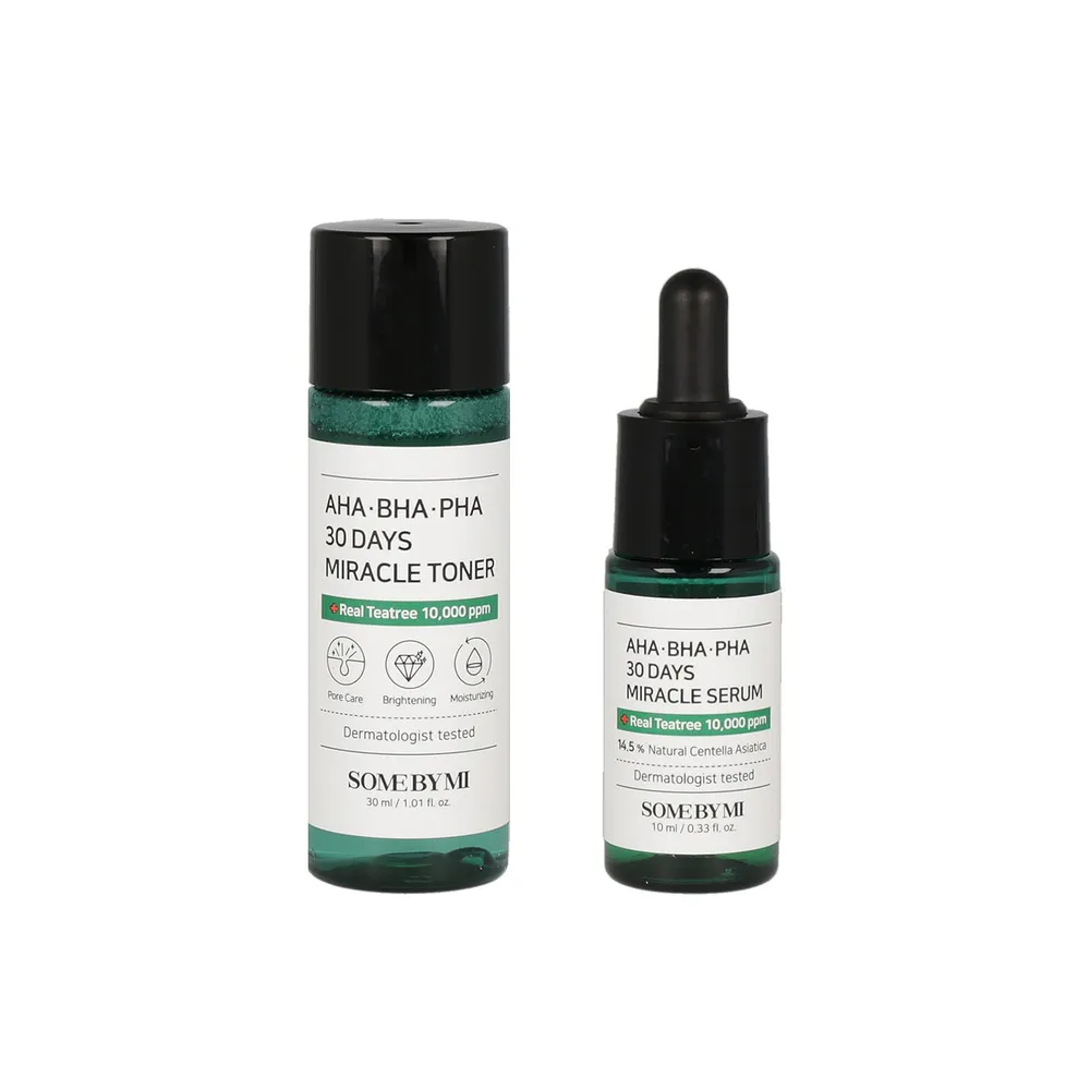 SOME BY MI AHA-BHA-PHA 30 Days Miracle Starter Kit 30g + 30ml + 10ml + 20g
