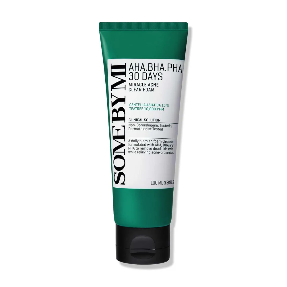 SOME BY MI AHA-BHA-PHA 30 Days Miracle Acne Clear Foam 100ml