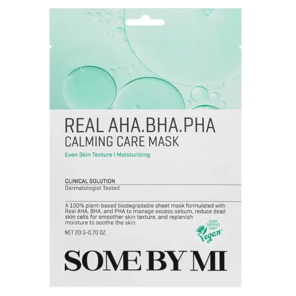 SOME BY MI Real AHA-BHA-PHA Calming Care Mask 20g