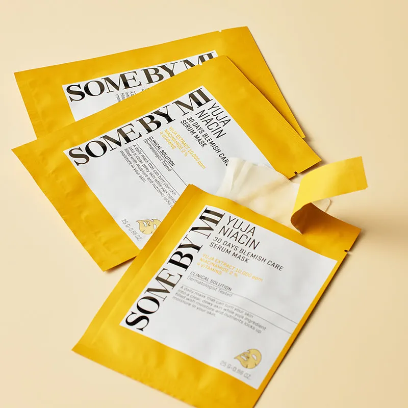 SOME BY MI Yuja Niacin 30 Days Blemish Care Serum Mask 25g