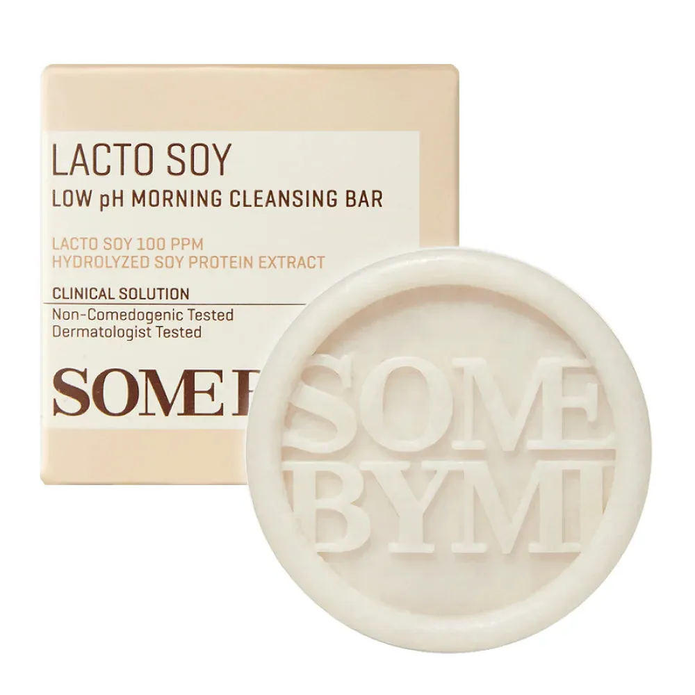 SOME BY MI Lacto Soy Low pH Morning Cleansing Bar 90g
