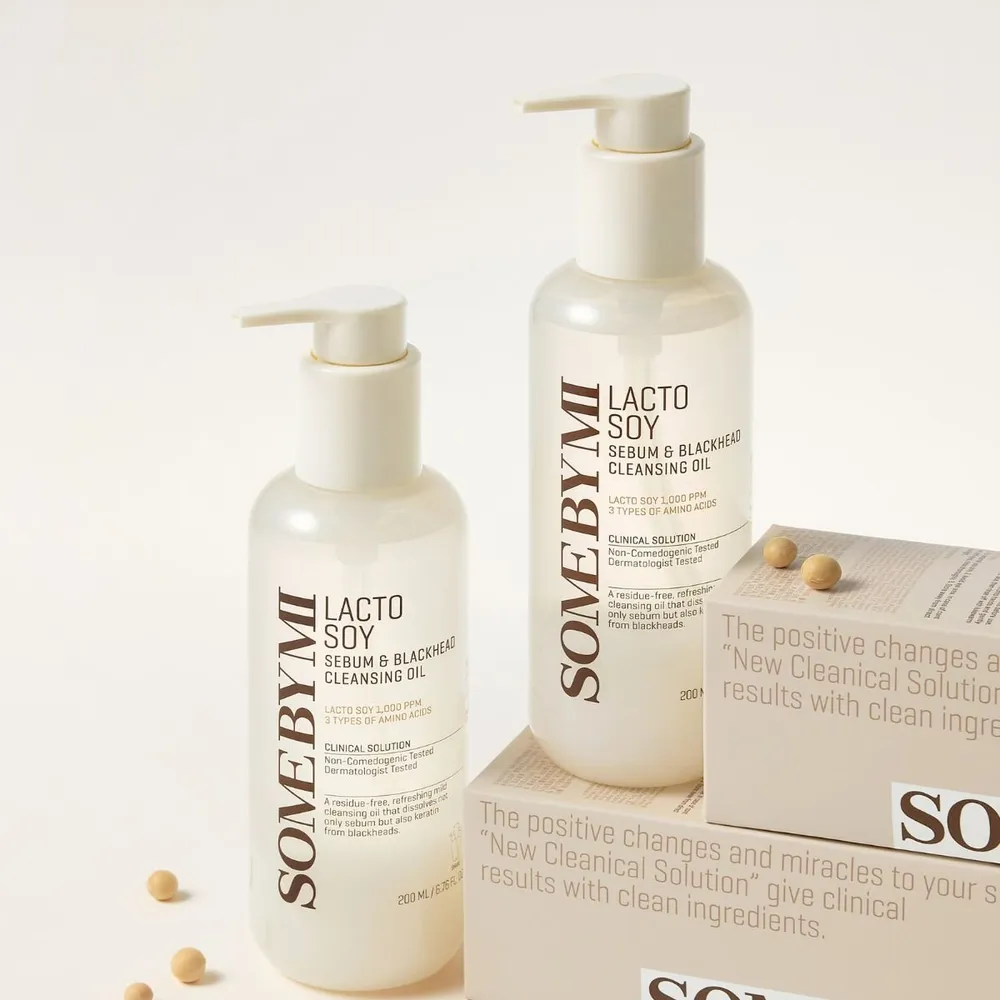 SOME BY MI Lacto Soy Sebum & Blackhead Cleansing Oil 200ml