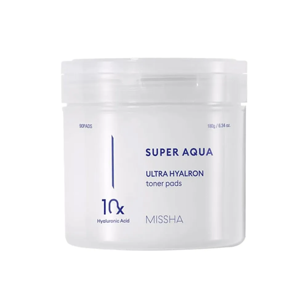 MISSHA Super Aqua Ultra Hyalron Toner Pads 180g