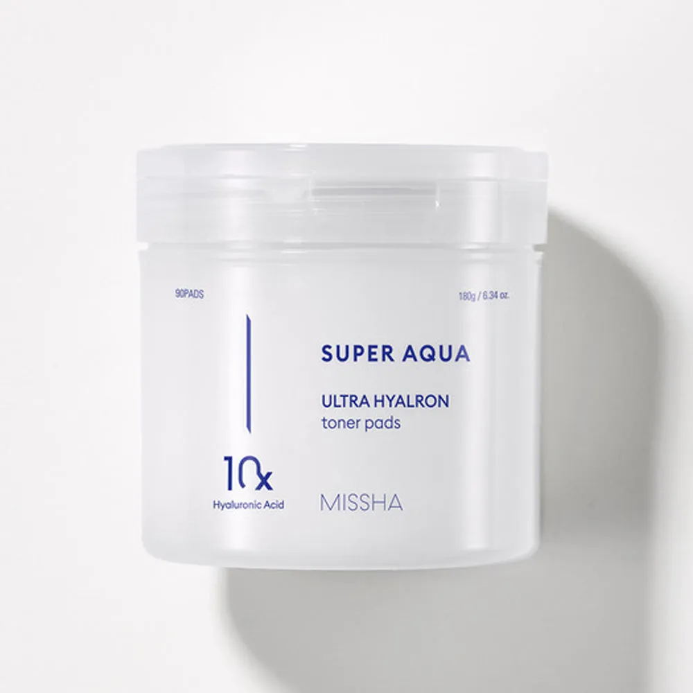 MISSHA Super Aqua Ultra Hyalron Toner Pads 180g