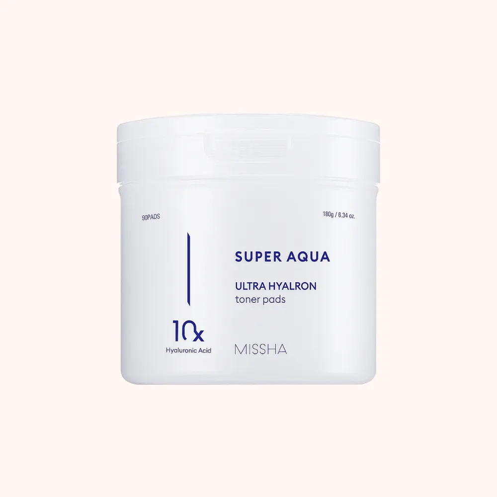 MISSHA Super Aqua Ultra Hyalron Toner Pads 180g