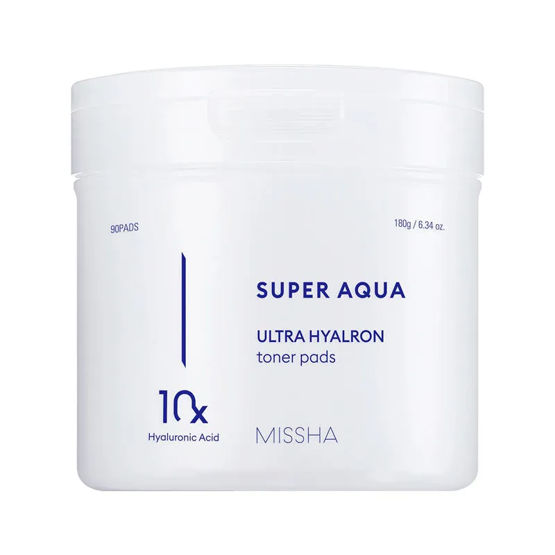 MISSHA Super Aqua Ultra Hyalron Toner Pads 180g