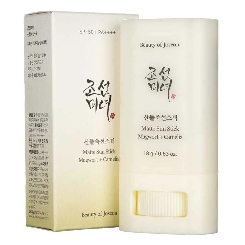Beauty of Joseon Matte Sun Stick Mugwort + Camelia SPF50+ PA++++ 18g